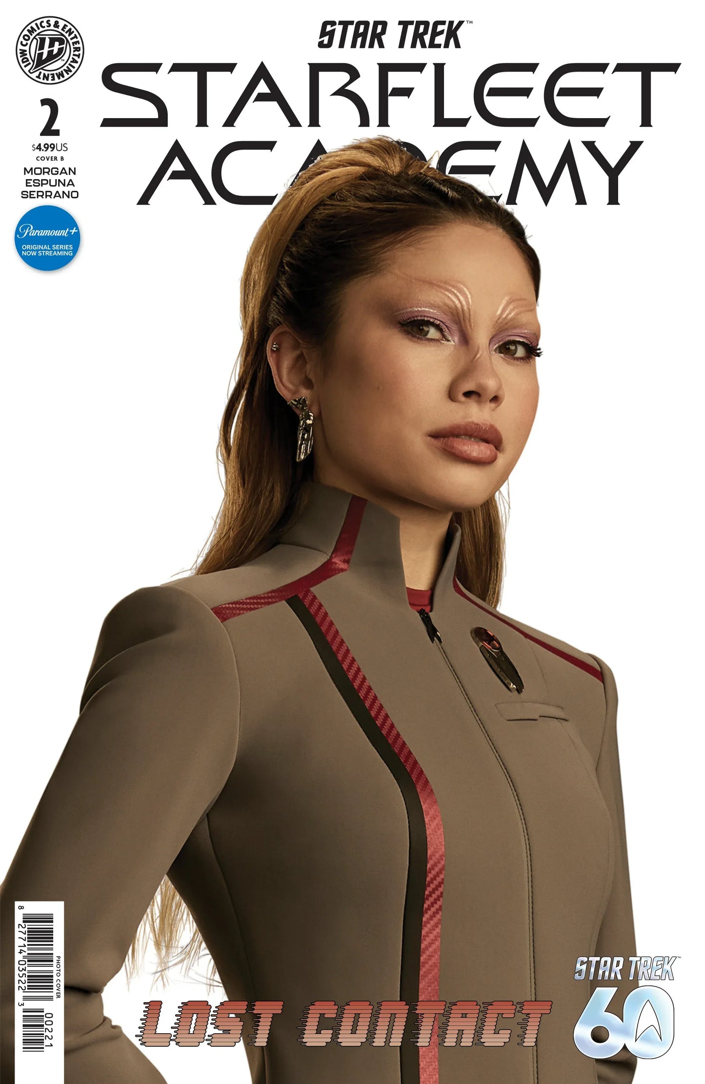 Star Trek: Starfleet Academy--Lost Contact #2 Variant B (Photo Variant) ---- 82771403522300221