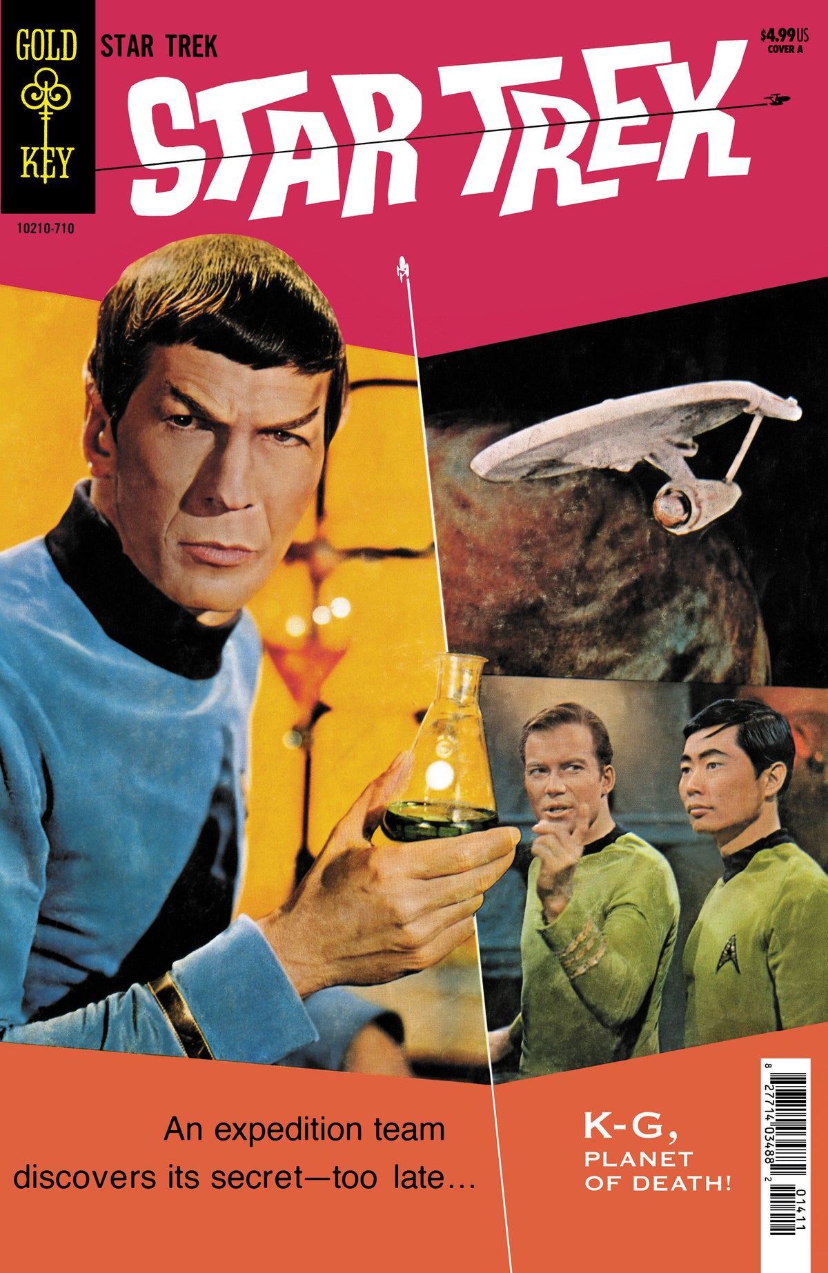 Cover of Star Trek: Gold Key Era #1 Cover A