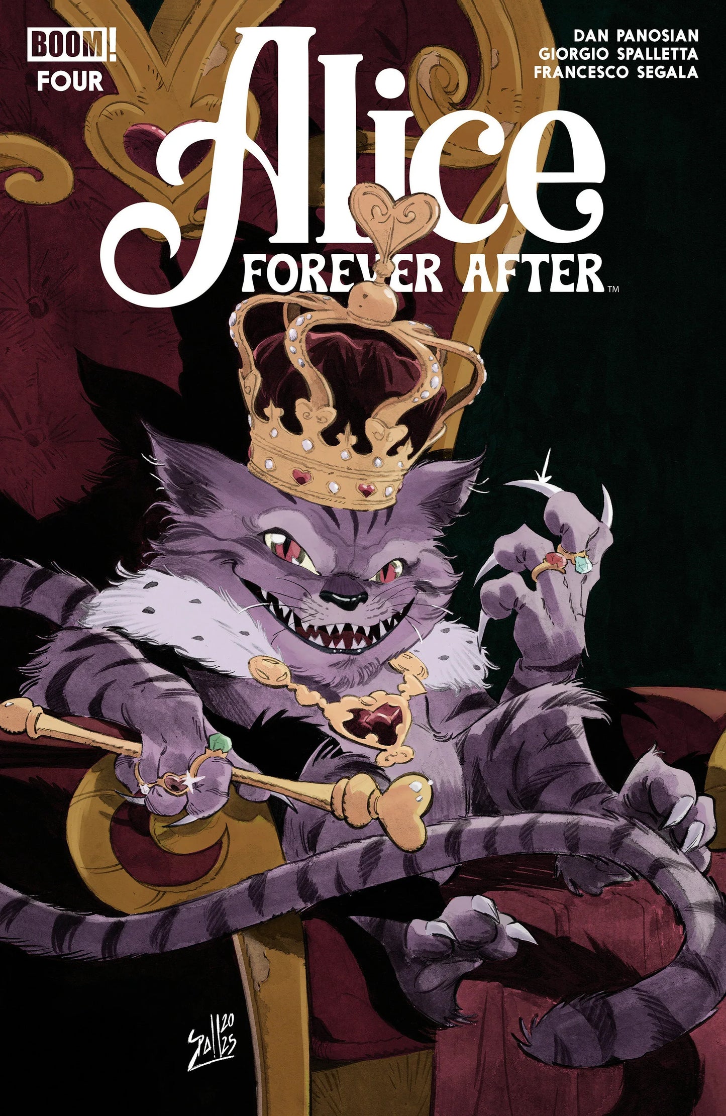 Alice Forever After #4 B Variant (Dressed, Spalletta) ---- 84428401291104021