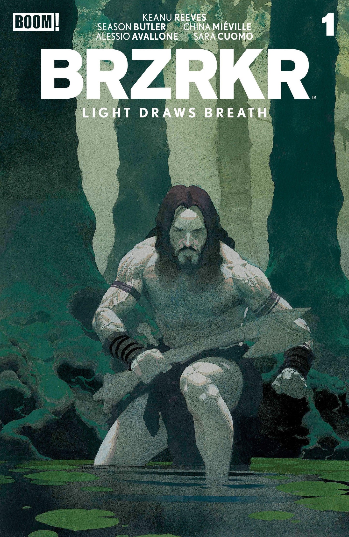 BRZRKR: Light Draws Breath #1 C Variant (Full Art, Foil, Ribic) ---- 84428401331401031