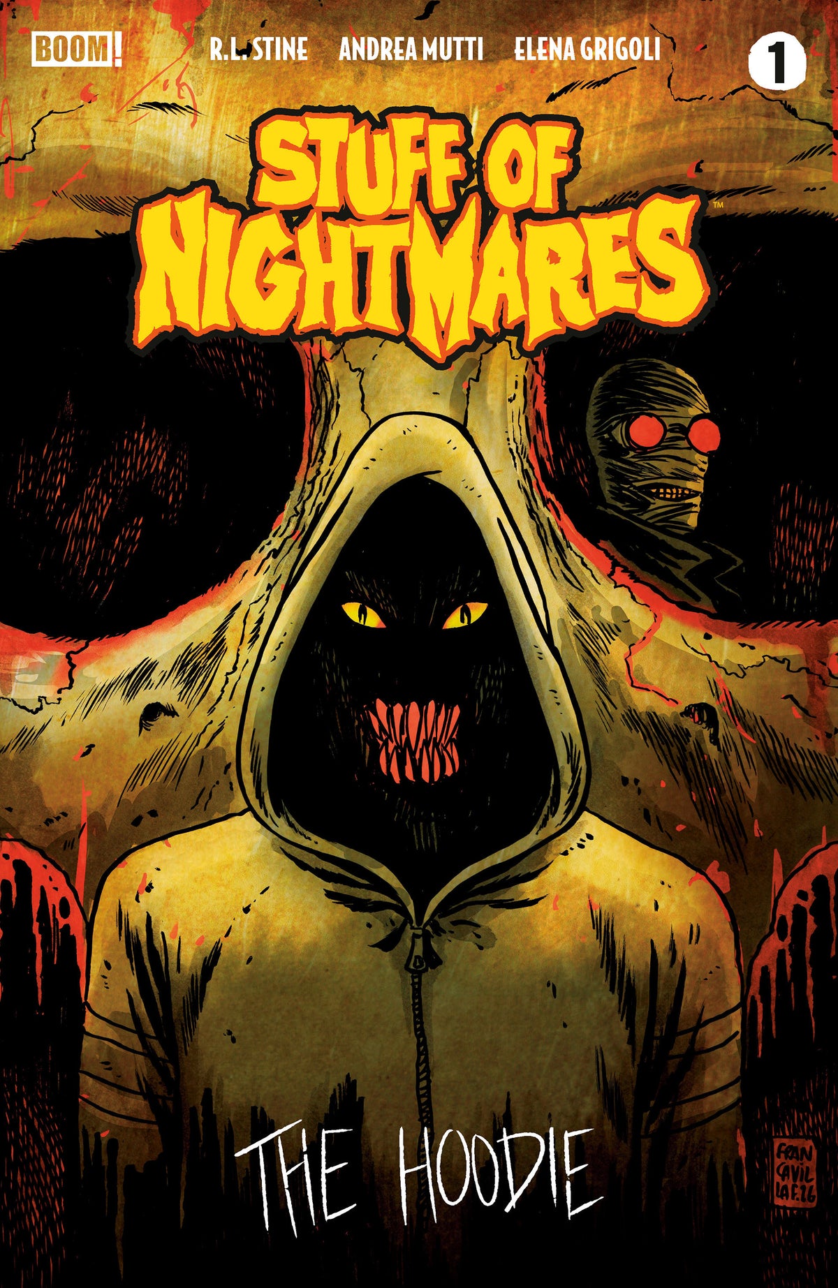 Stuff of Nightmares: The Hoodie #1 A Main (Dressed, Francavilla)