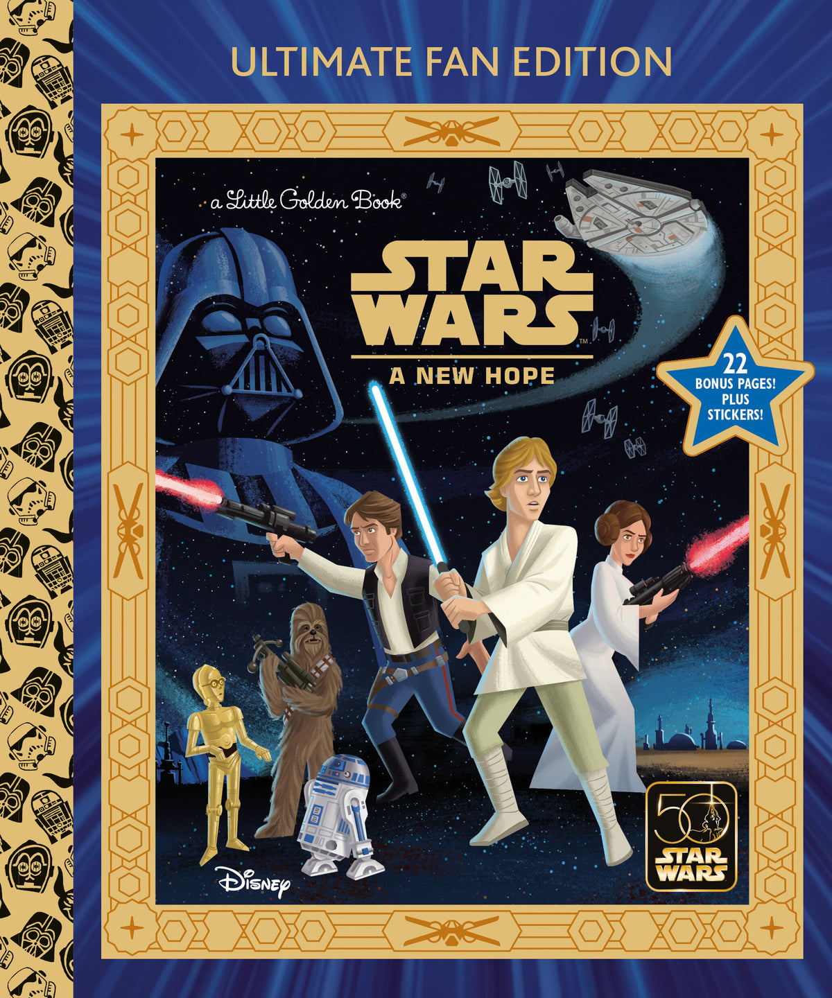 Cover of Star Wars: A New Hope: Ultimate Fan Edition Little Golden Book