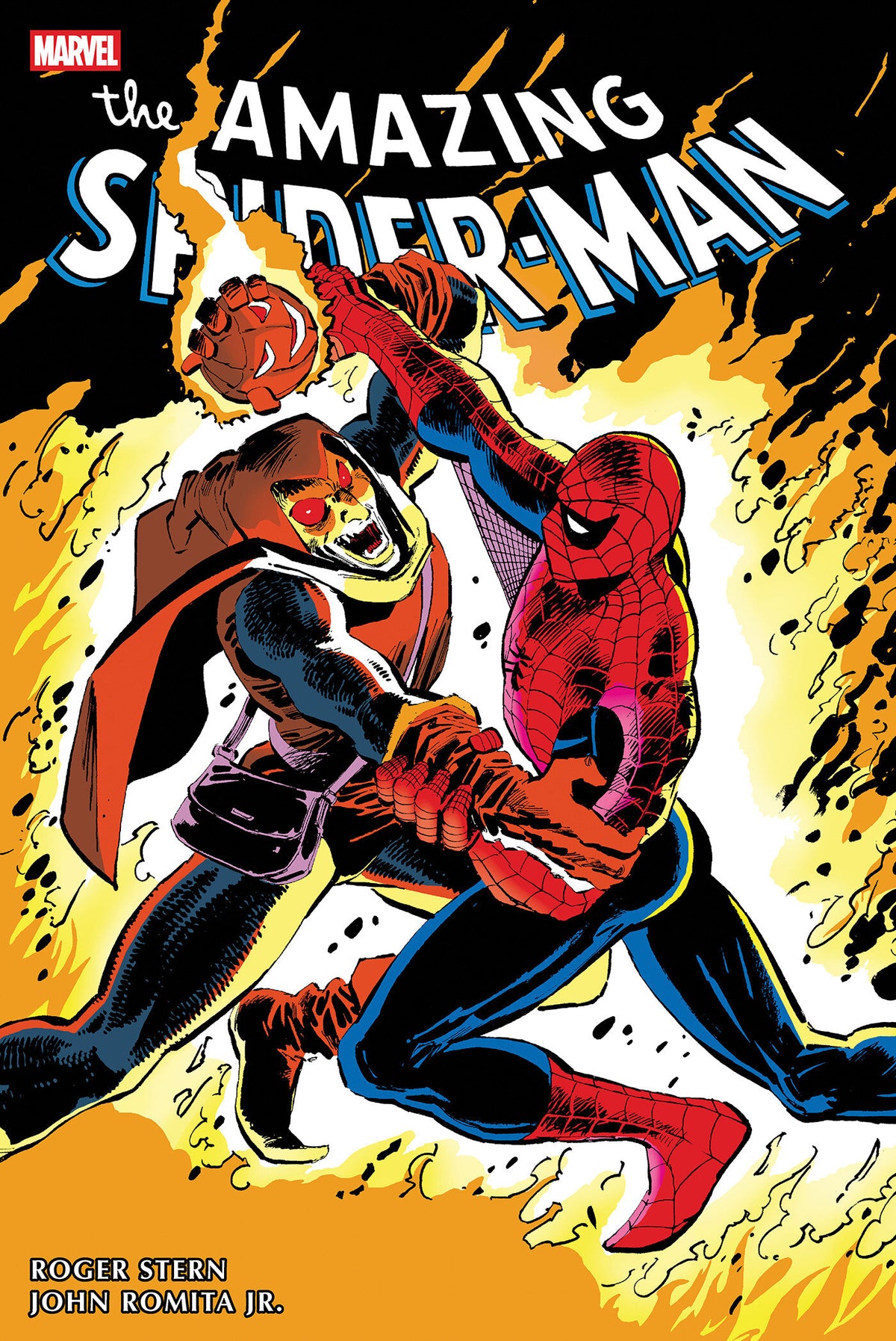 Cover of The Amazing Spider-Man Omnibus Vol. 8 John Romita Jr. Hobgoblin Cover, cover art by John Romita Jr.