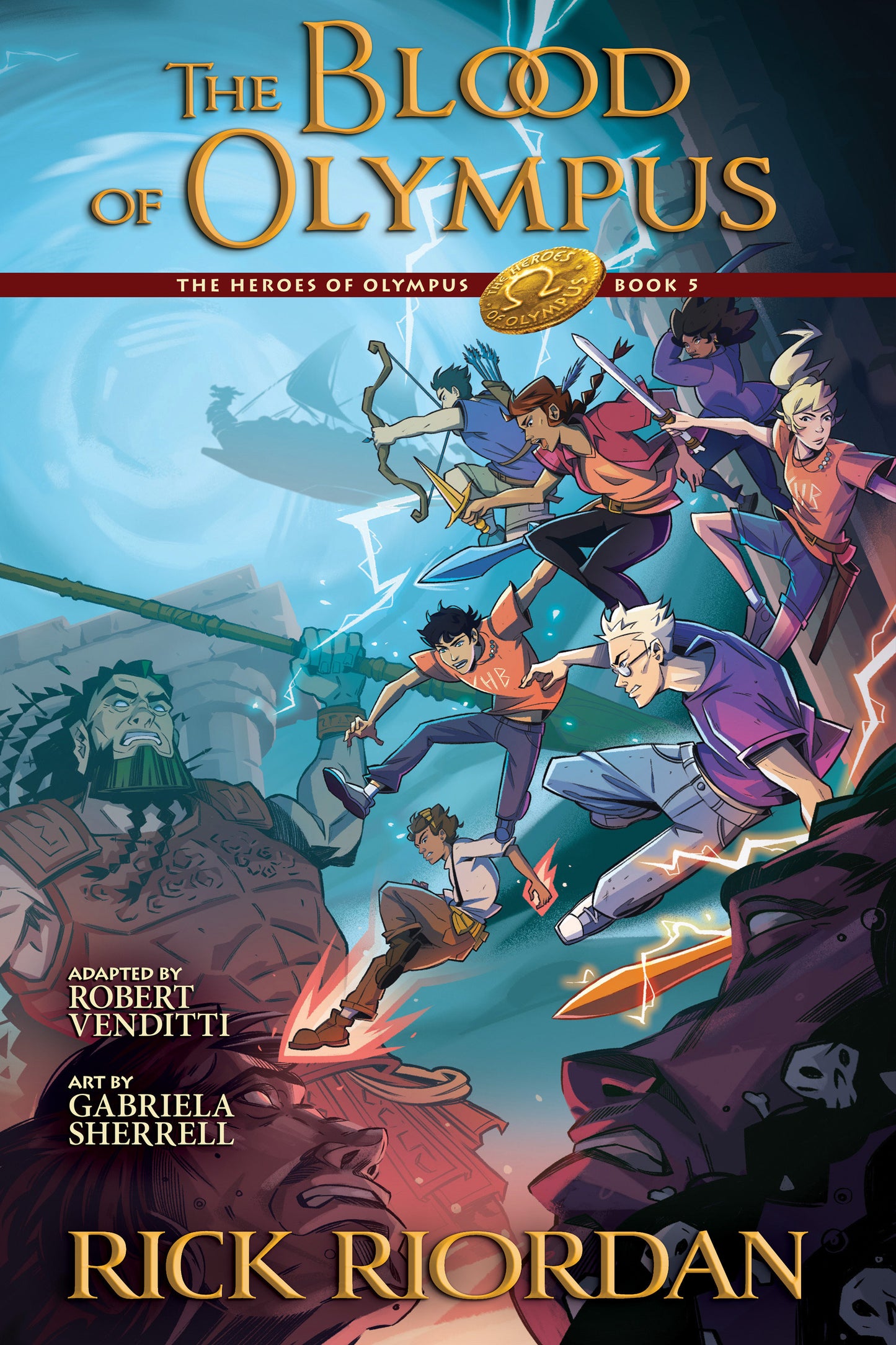 Heroes of Olympus, The, Book Five: The Blood of Olympus, The Graphic Novel - HC