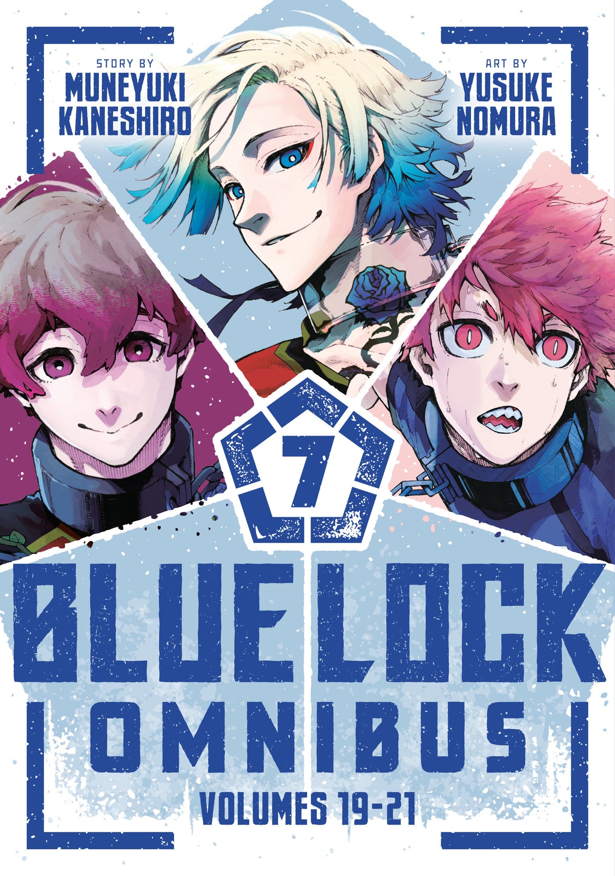 Cover of Blue Lock Omnibus 7 (Vol. 19-21)