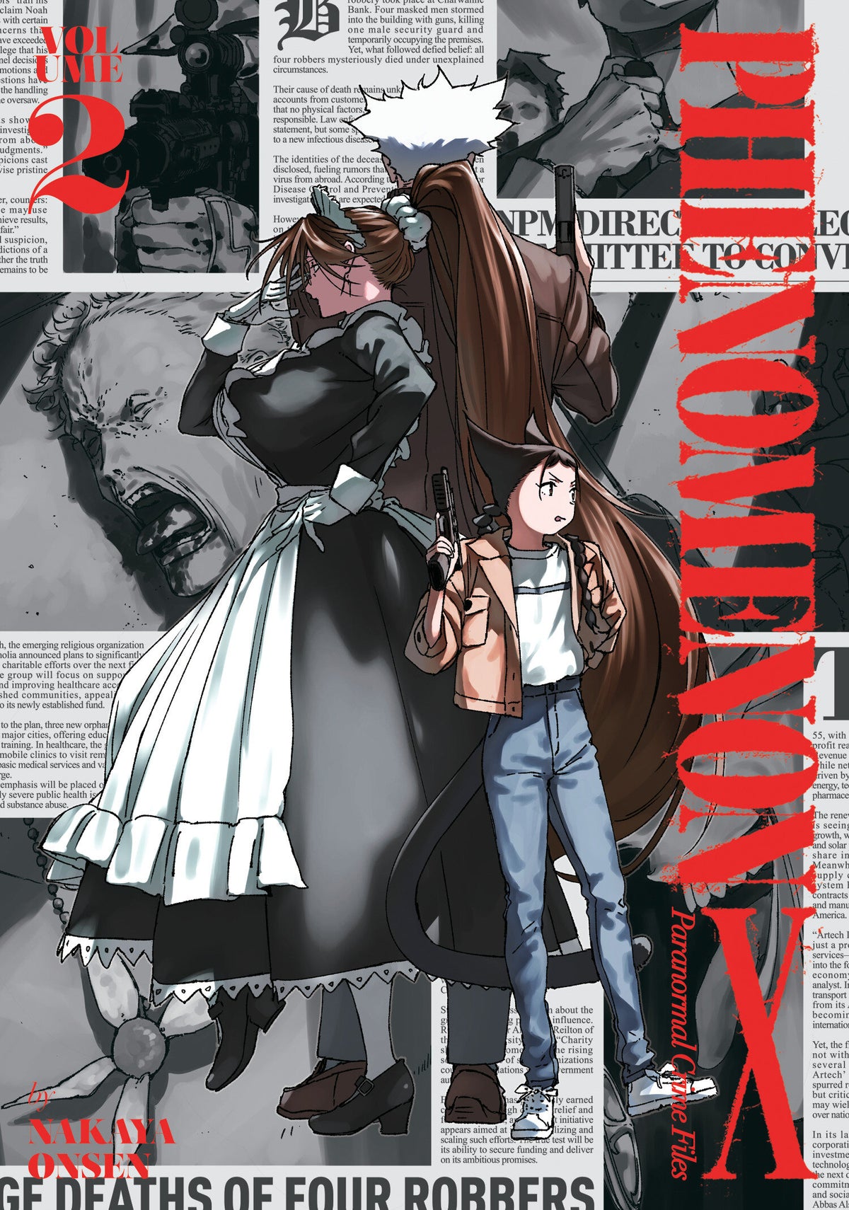 Cover of Phenomenon X: Paranormal Crime Files Vol. 2