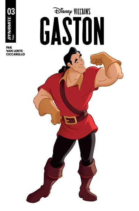 Disney Villains Gaston #3 Cvr B Animation Art Var ---- 0326DE0606