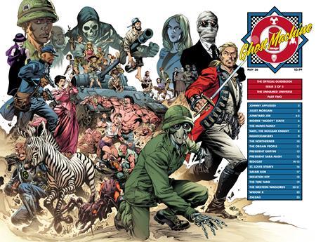 Ghost Machine The Official Guidebook #2 (Of 5) Cvr C Ivan Reis & Danny Miki Wraparound Var ---- 0326IM0338
