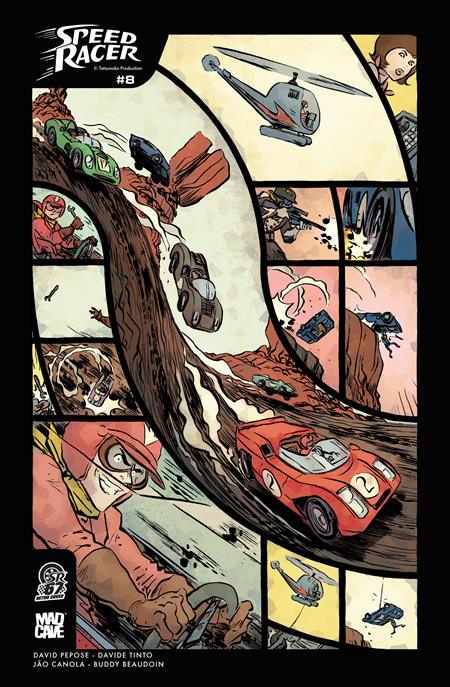 Speed Racer #8 Cvr B Jesse Lonergan Var ---- 0326MA0841