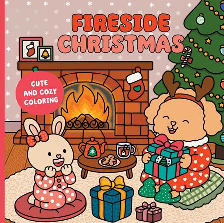 Fireside Christmas Tp A Cute & Cozy Coloring Book