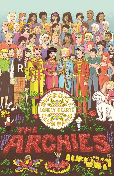 Laugh #166 Facsimile Edition Cvr E Matt Talbot Foil Full Art Sgt Peppers Var