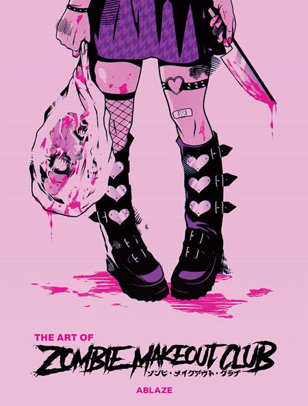 Art Of Zombie Makeout Club Hc Deluxe Edition