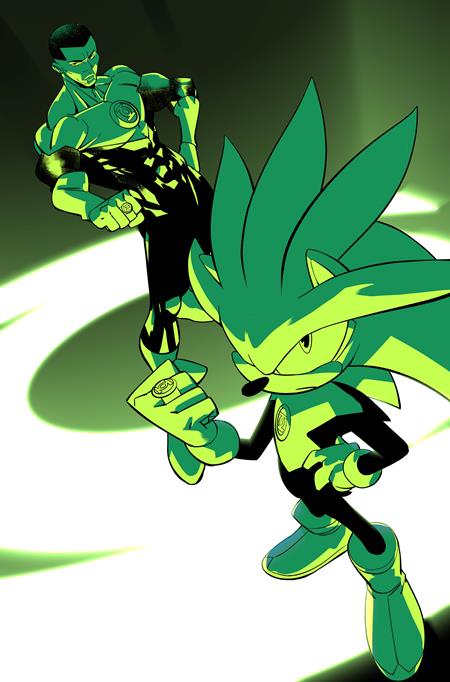 Dc X Sonic The Hedgehog Metal Legion #4 (Of 5) Cvr C Daniele Di Nicuolo Card Stock Var