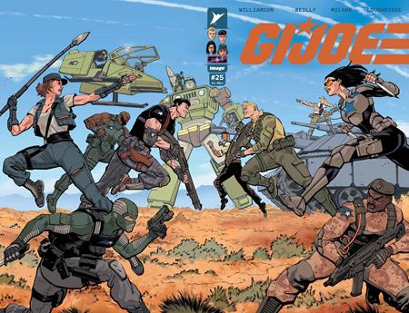 Gi Joe #25 Cvr A Tom Reilly Wraparound