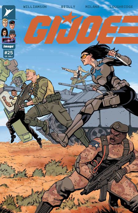Gi Joe #25 Cvr I Tom Reilly Wraparound Foil Var