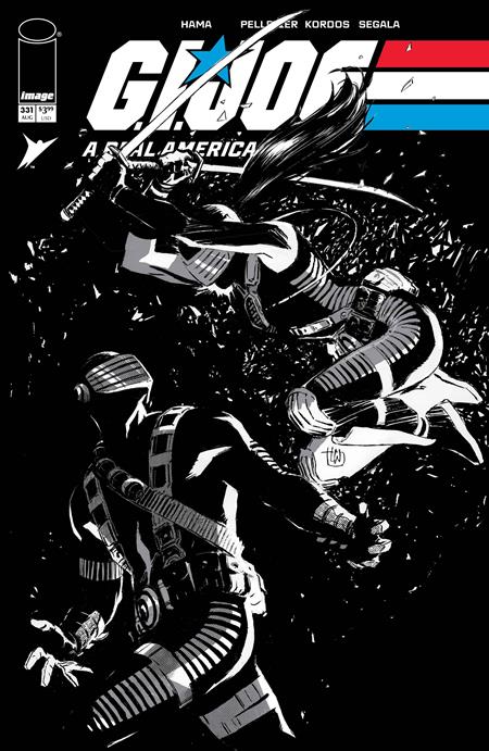 Gi Joe A Real American Hero #331 Cvr B Lee Weeks B&W Var