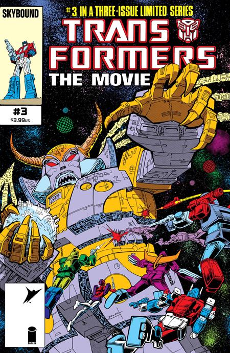 Transformers The Movie 40Th Anniversary Edition #3 (Of 3) Cvr B Don Perlin & Ian Akin Var