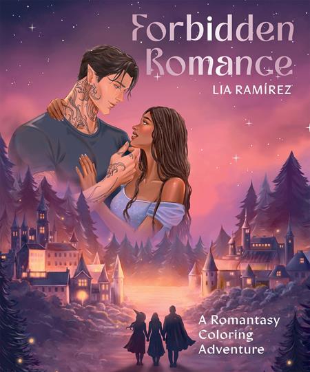 Forbidden Romance Tp A Romantasy Coloring Adventure
