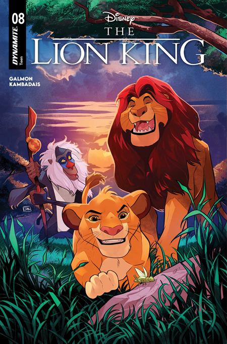 Lion King #8 Cvr A Edwin Galmon