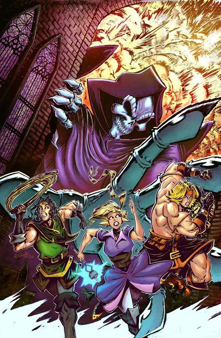 Vampire Survivors #1 (Of 4) Cvr D Jimmy Kucaj Virgin Cardstock Var