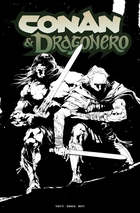 Conan The Barbarian And Dragonero #5 (Of 7) Cvr D Stevan Subic Inks Var
