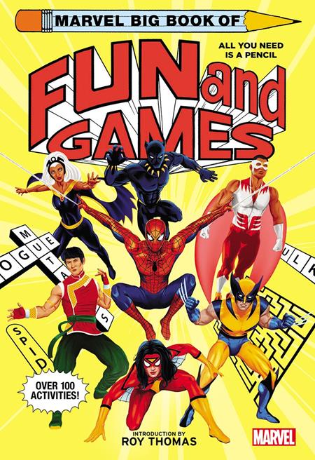 Marvel Big Book Of Fun And Games Tp