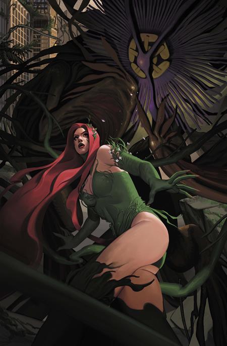 Poison Ivy #49 Cvr D Manny Vincent Carbonilla Card Stock Var (Batman Bad Seeds)