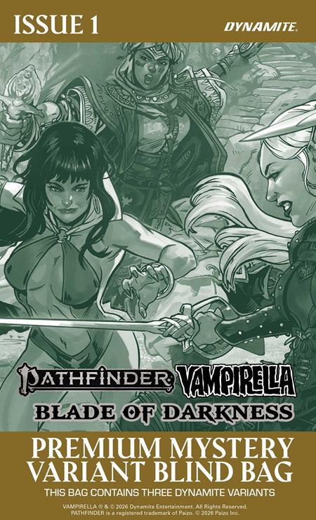 Pathfinder Vampirella Blade Of Darkness #1 Cvr G Premium Mystery Blind Bag Var