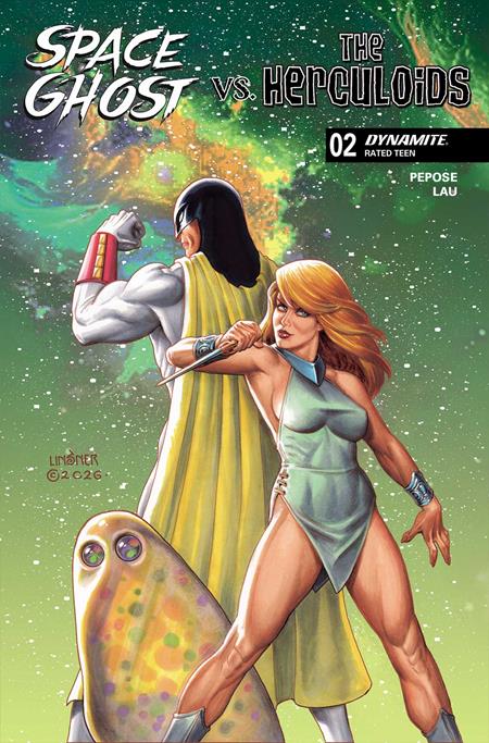 Space Ghost Vs The Herculoids #2 Cvr C Joseph Michael Linsner Var