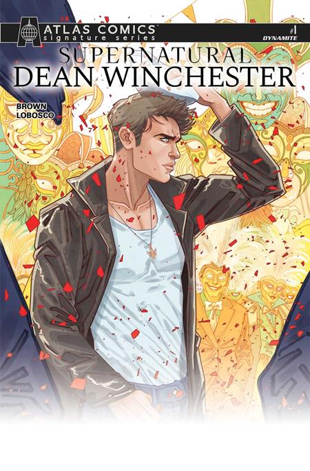 Supernatural Dean Winchester #1 Cvr G Marguerite Sauvage Atlas Edition Signed By Chuck Brown Var