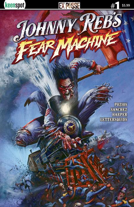 Johnny Rebs Fear Machine #1 Cvr A Toby Willsmer