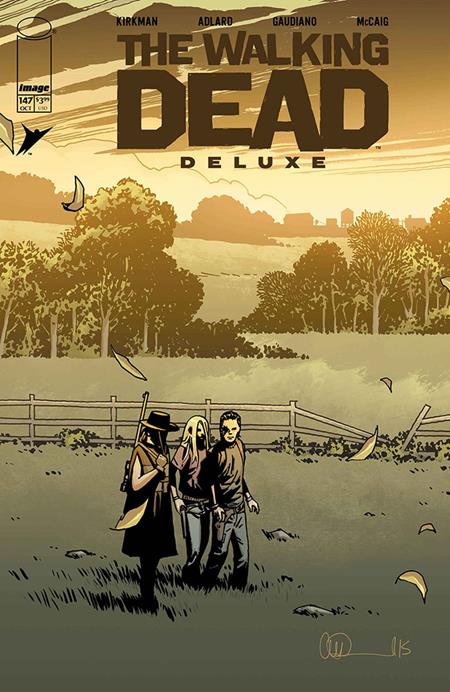 Walking Dead Deluxe #147 Cvr B Charlie Adlard & Dave Mccaig Var (Mr)