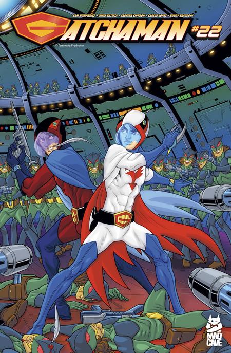 Gatchaman #22 Cvr A Chris Batista Sabrina Cintron