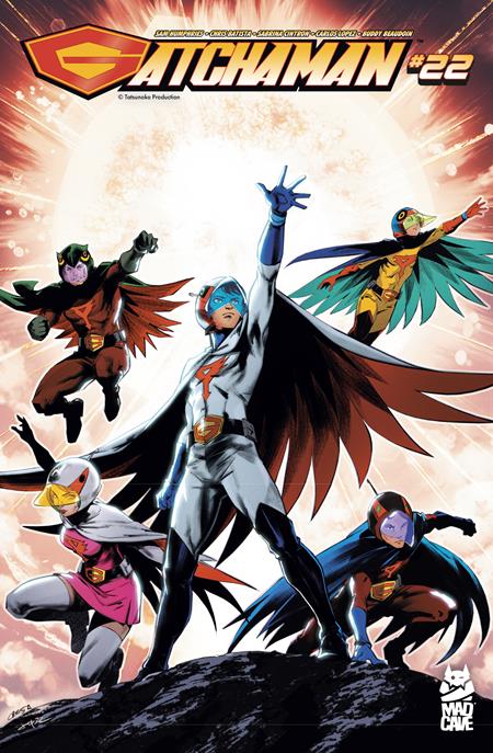 Gatchaman #22 Cvr B Marika Cresta Carlos Lopez Var