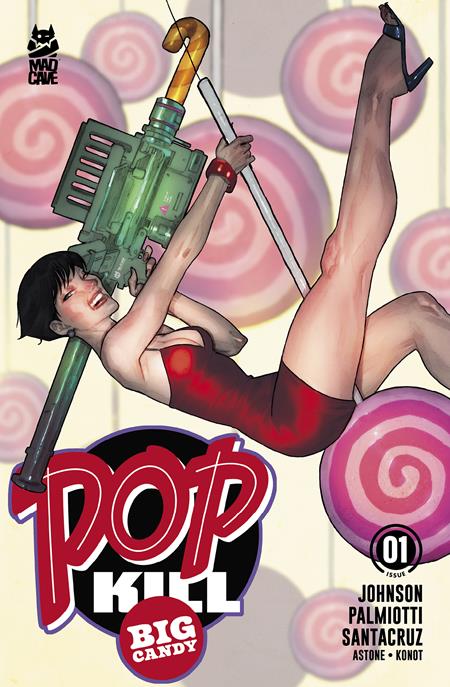 Pop Kill Big Candy #1 (Of 4) Cvr D Ben Caldwell Cardstock Var (Mr)