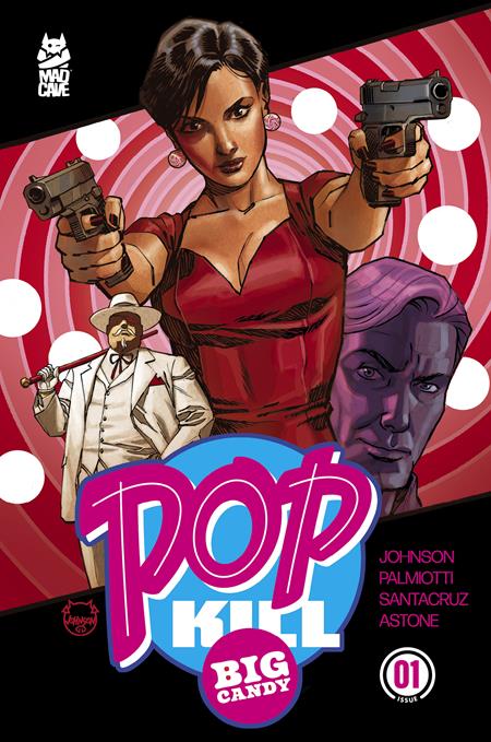 Pop Kill Big Candy #1 (Of 4) Cvr E Dave Johnson Foil Cardstock Var (Mr)