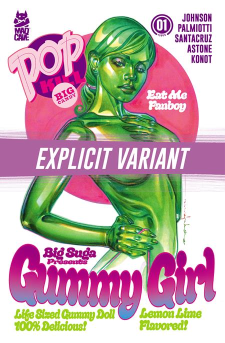 Pop Kill Big Candy #1 (Of 4) Cvr G Brian Stelfreeze Black Bag Cardstock Var (Mr)