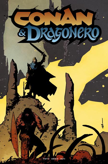 Conan And Dragonero #6 (Of 7) Cvr A Mirko Kolac (Mr)