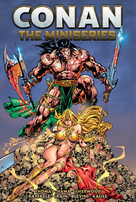Conan The Miniseries Omnibus Hc Direct Market Edition Claudio Castellini Cvr (Mr)