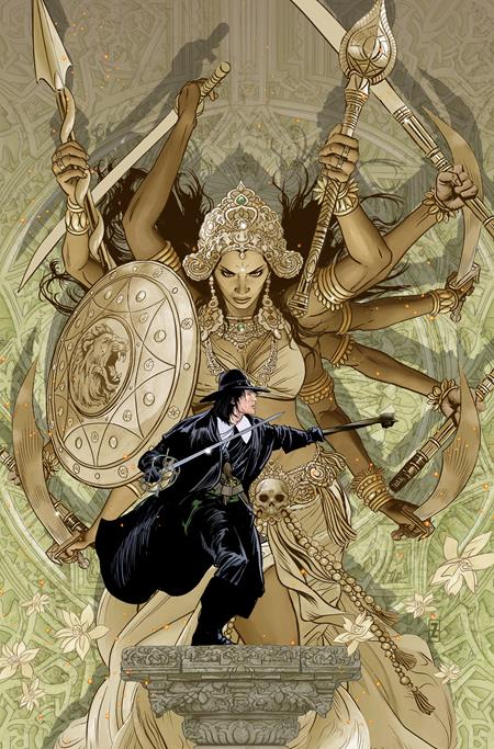Solomon Kane The Lion Errant #4 (Of 4) Cvr E Patch Zircher Virgin Carstock Var (Mr)