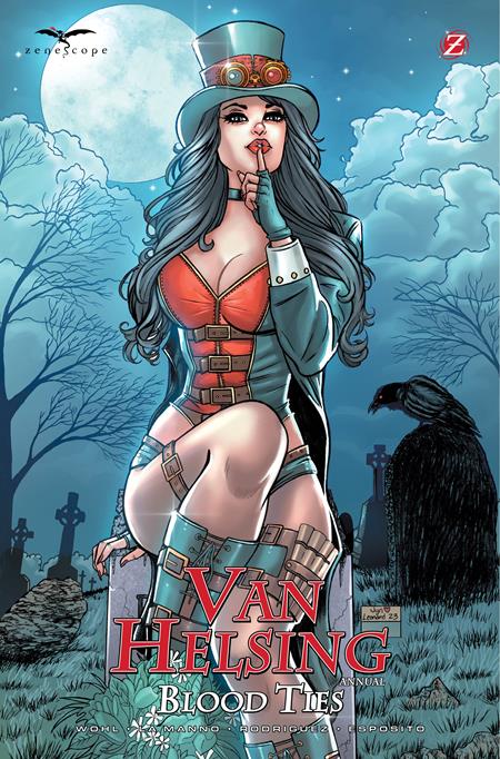 Van Helsing Annual 2026 Blood Ties (One Shot) Cvr B Jyn Leonard Var