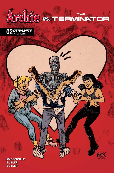 Archie Vs The Terminator #2 Cvr C Robert Hack Var