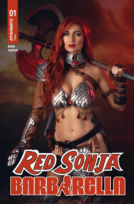Red Sonja Barbarella #1 Cvr D Cosplay Ivy Red Sonja Var