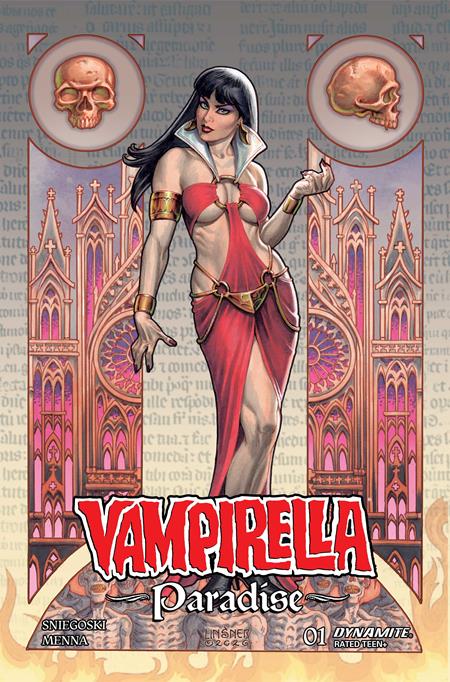 Vampirella Paradise #1 Cvr B Joseph Michael Linsner Var