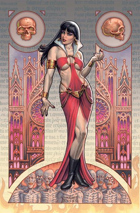 Vampirella Paradise #1 Cvr I Joseph Michael Linsner Ltd Virgin Var