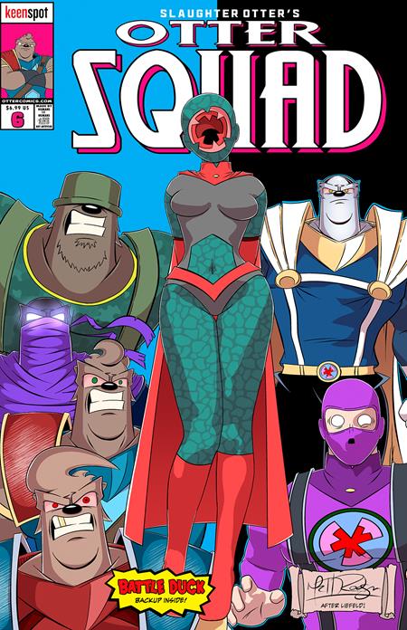 Otter Squad #6 Cvr C Matt Rodgers New Mutants #98 Homage Var