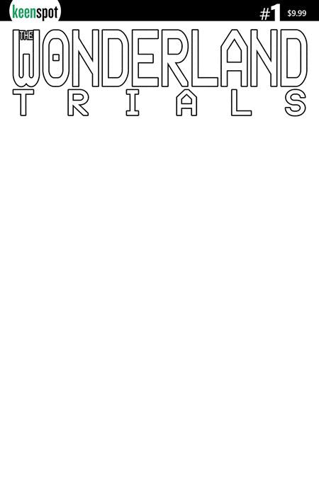 Wonderland Trials #1 Cvr B Blank Sketch Var