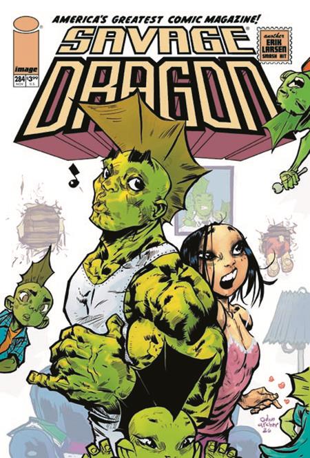 Savage Dragon #284 Cvr C Adam Archer Var (Mr)