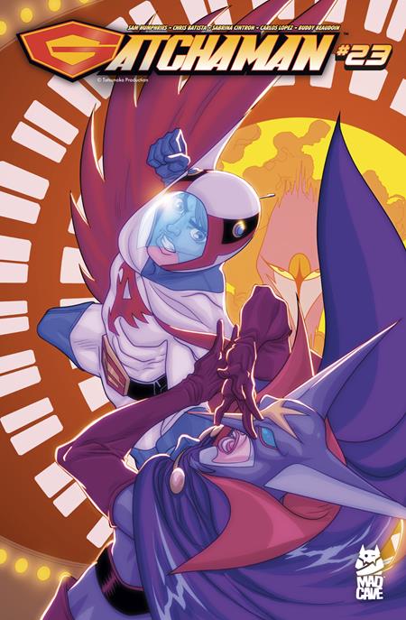 Gatchaman #23 Cvr A Chris Batista Sabrina Cintron