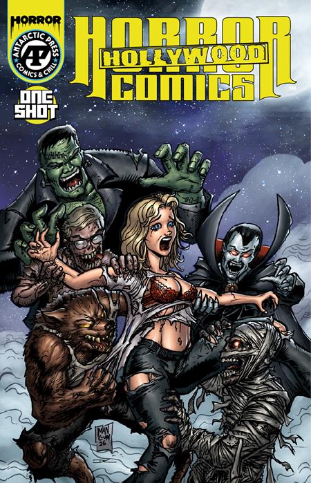 Horror Comics Hollywood (One Shot) Cvr B Gabriel Mangum Var